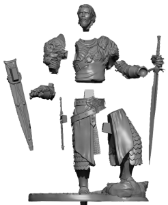 Escultura 3D y Preparación para impresión 3D