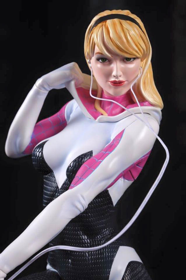 Figura 3D Spider Gwen