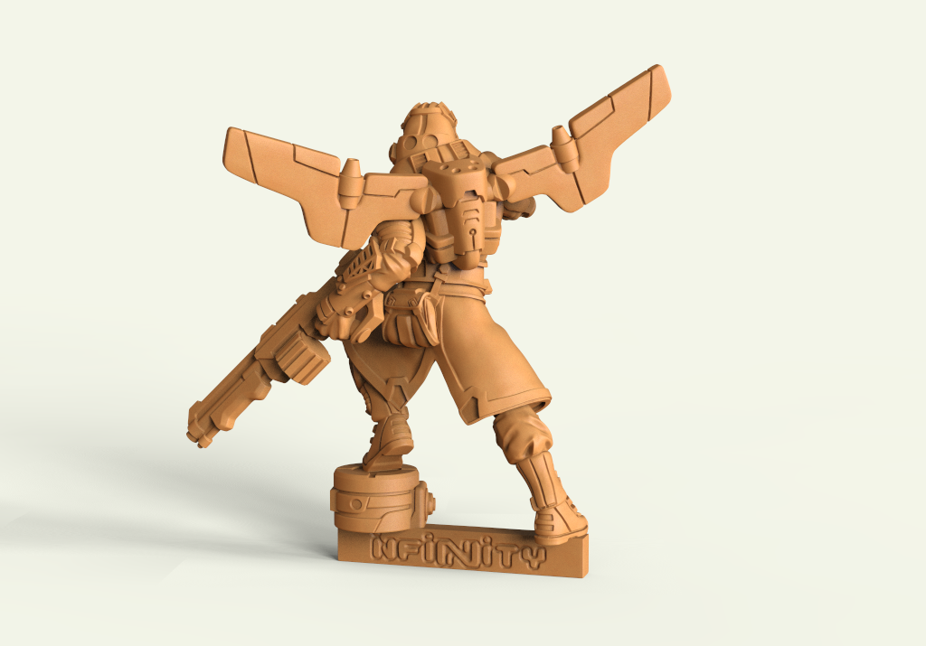 3D digital Sculpture for Infinity Wargame