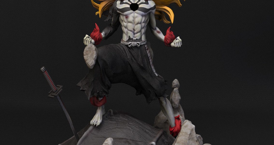 portada figura 3D Ichigo Kurosaki