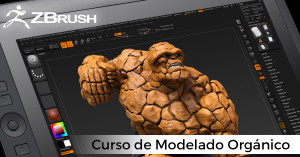Curso de Modelado Orgánico con ZBrush presencial y online