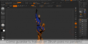 Cómo guardar tu trabajo en ZBrush para no perderlo
