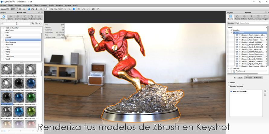 zbrush keyshot render