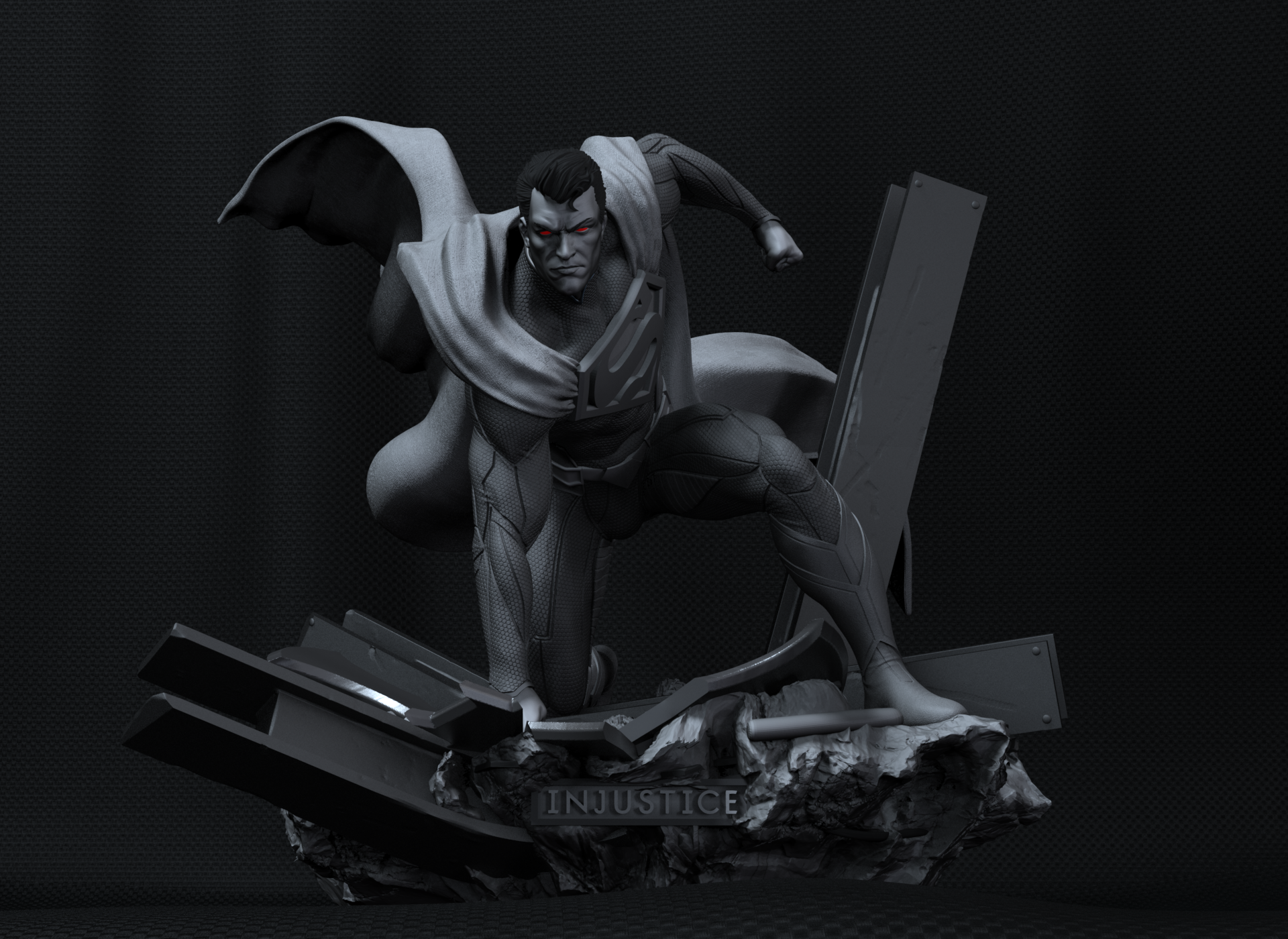 Superman figura 3D