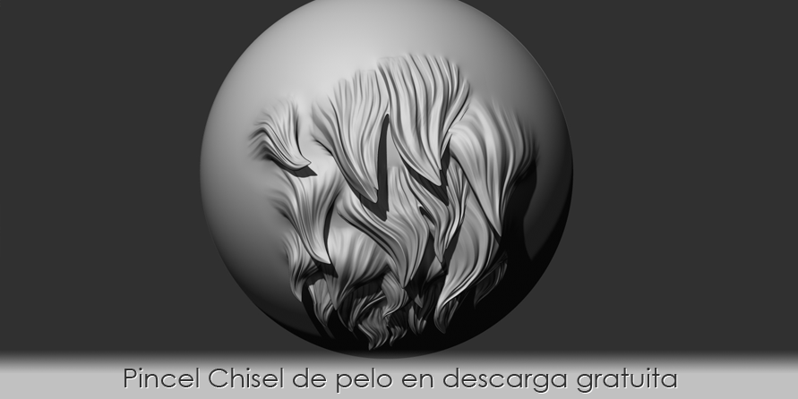 Pincel Chisel de pelo en descarga gratuita