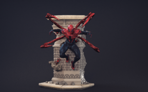figura 3D de Superior Spider-Man