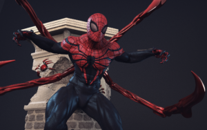 figura 3D de Superior Spider-Man