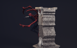 figura 3D de Superior Spider-Man