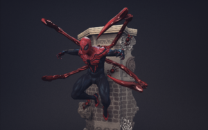 figura 3D de Superior Spider-Man