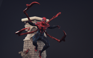 figura 3D de Superior Spider-Man