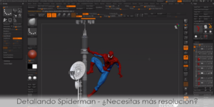 Detallando Spiderman