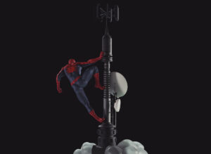 Escultura Digital de Spiderman Antenna
