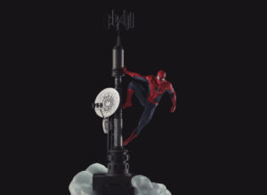 Escultura Digital de Spiderman Antenna