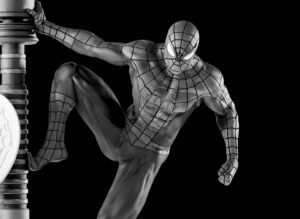 Escultura Digital de Spiderman Antenna