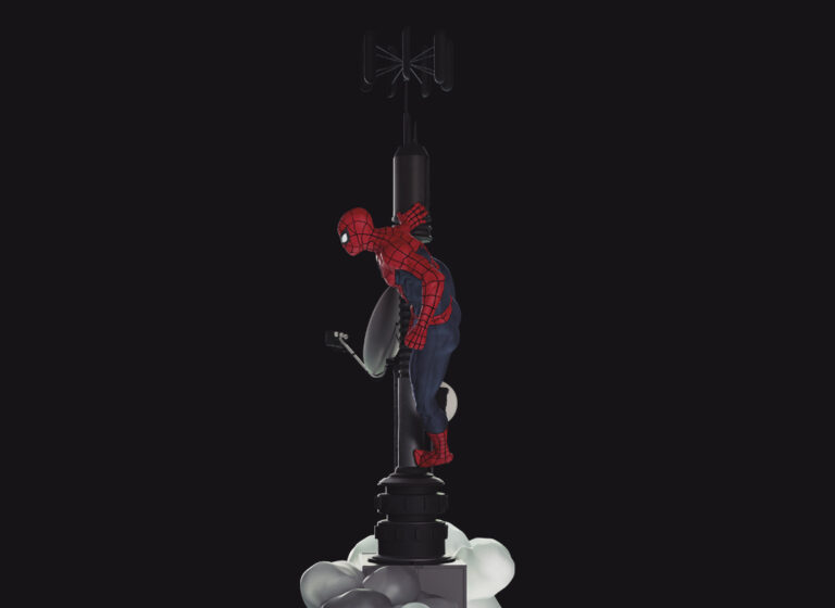 Spiderman Antenna Barruz Studio