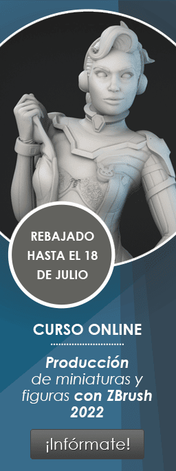 Curso de producción de figuras y miniaturas con ZBrush