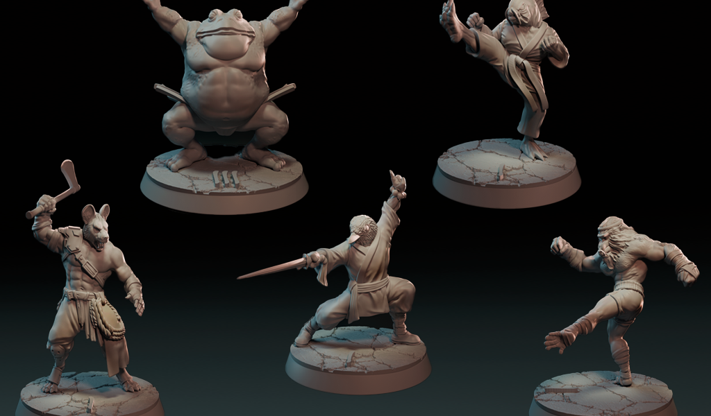 Miniaturas 3D 