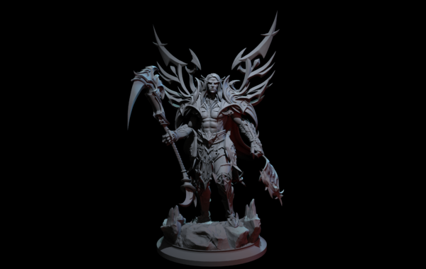 Escultura digital de Aurseth Void