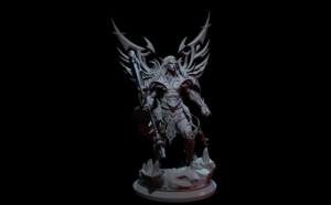 Escultura digital de Aurseth Void