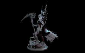 Escultura digital de Aurseth Void