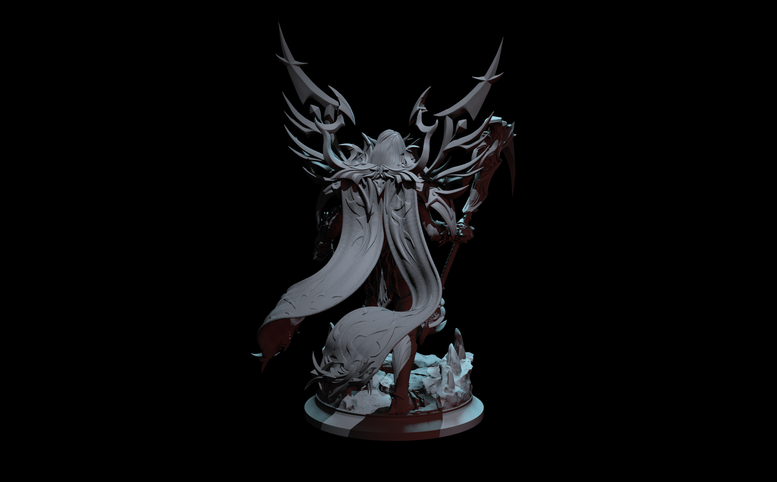 Escultura digital de Aurseth Void